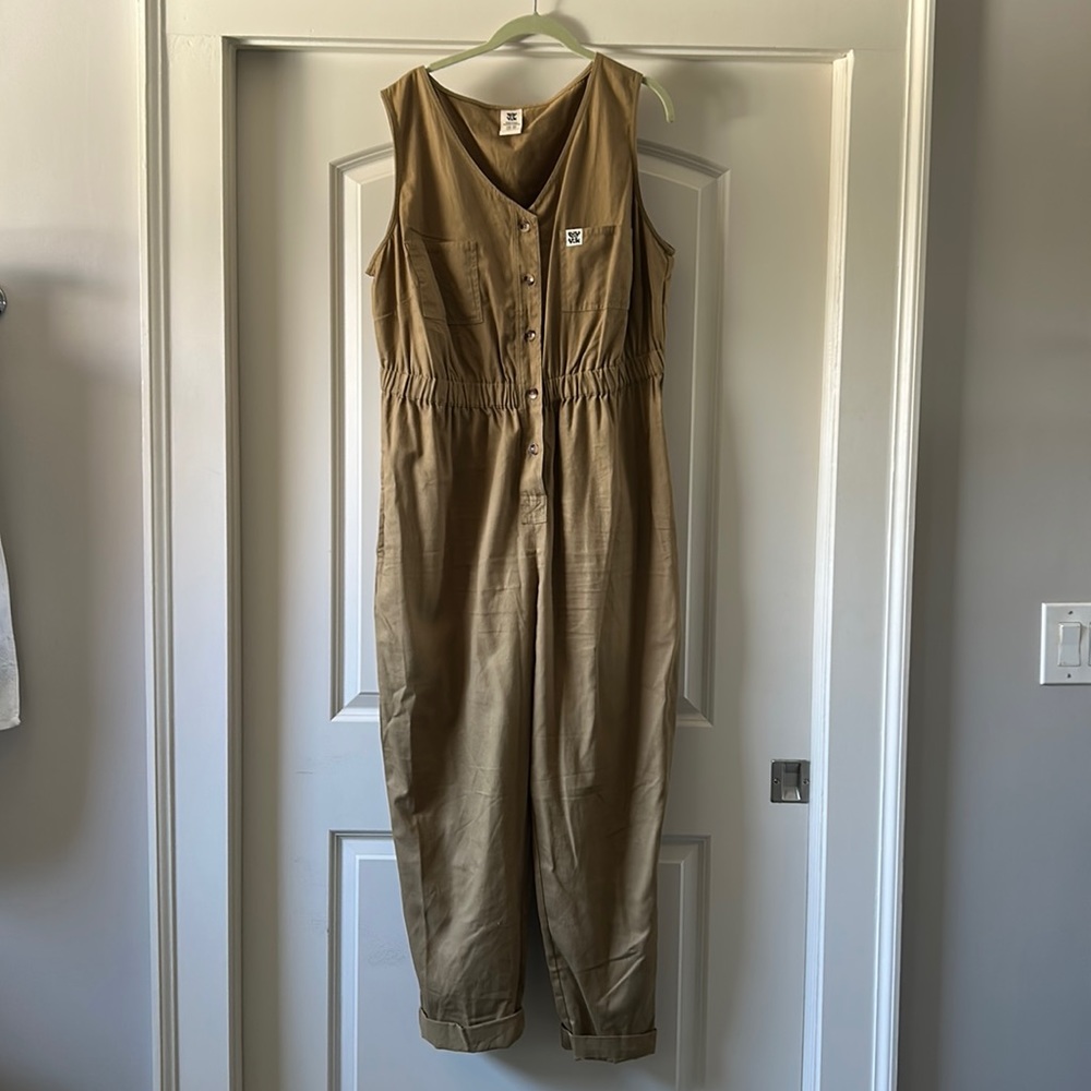 Lucy & Yak Juni boilersuit in khaki